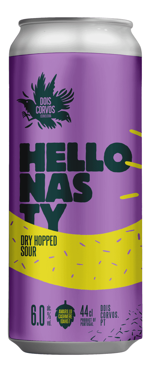 Hello Nasty Dry Hopped Sour Dois Corvos Cervejeira Lisboa Portugal