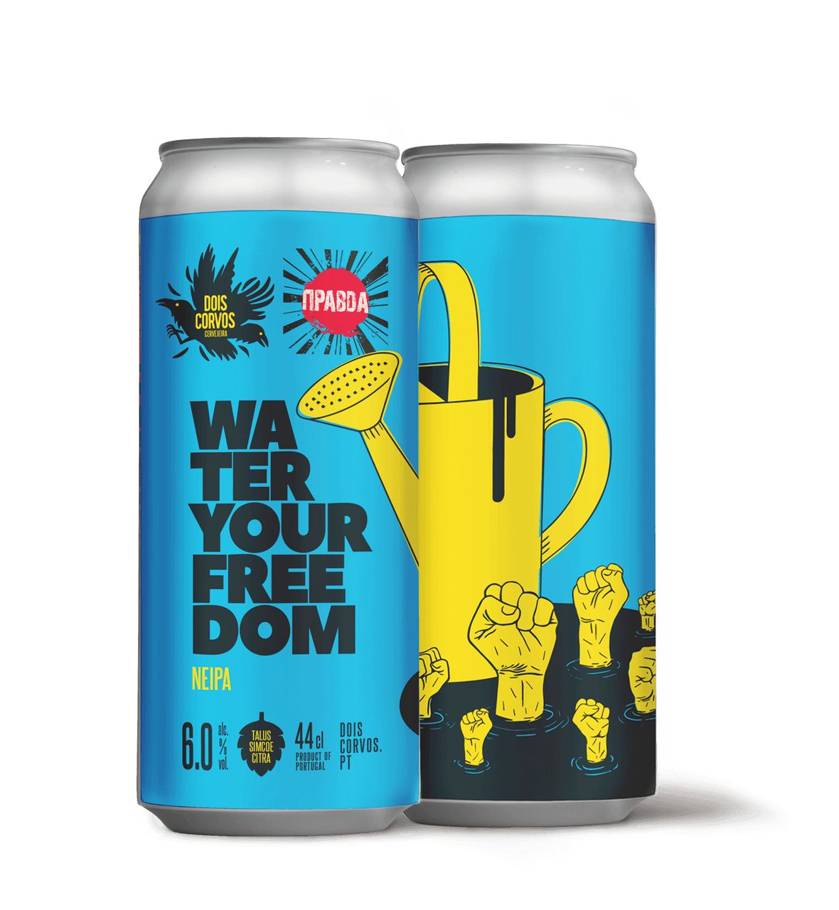 Water Your Freedom NE IPA Dois Corvos Cervejeira Lisboa Portugal