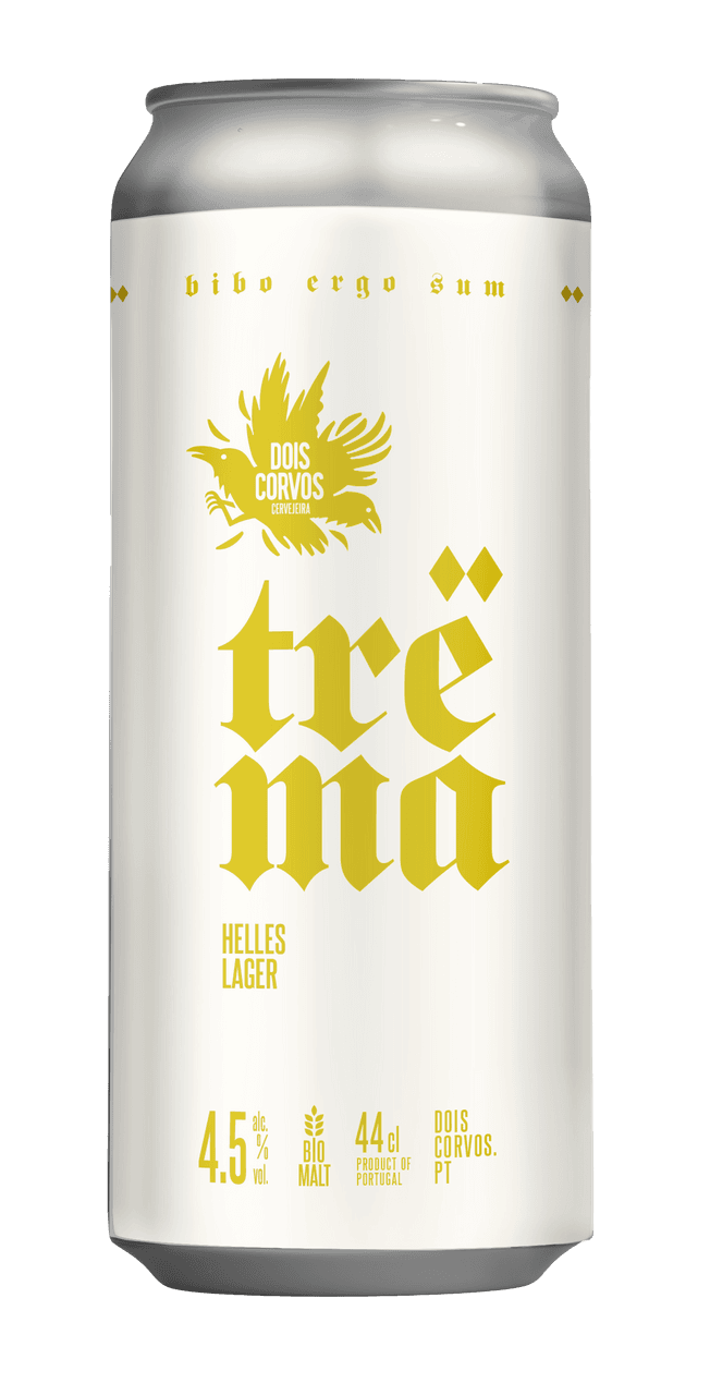 Trëma - Helles Lager | Dois Corvos Cervejeira, Lisboa Portugal